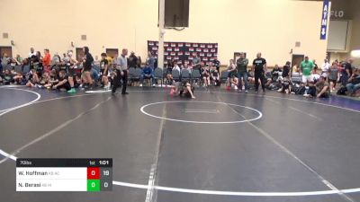 70 lbs Rr Rnd 5 - Walker Hoffman, ACES K-8 vs Nolan Berasi, Highland Hornets K-8