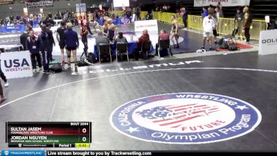 285 lbs 3rd Place Match - Sultan Jasem, Youngblood Wrestling Club vs Jordan Nguyen, Redwood High School Wrestling