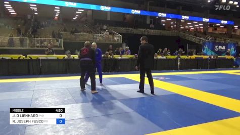 JOSEPH D LIENHARD vs RONALD JOSEPH FUSCO 2024 Pan Jiu Jitsu IBJJF Championship