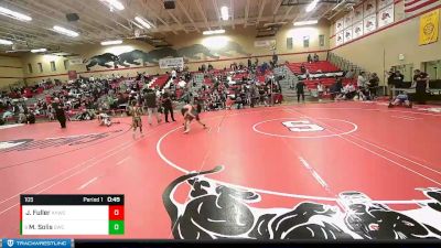 105 lbs Cons. Semi - Manuel Solis, Steelclaw Wrestling Club vs James Fuller, Anacortes Hawkeyes Wrestling Club