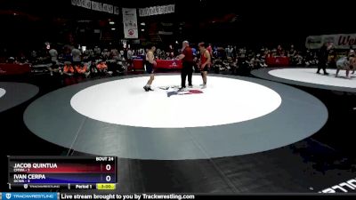 152 lbs Round 3 (16 Team) - Jacob Quintua, CMWA vs Ivan Cerpa, OCWA