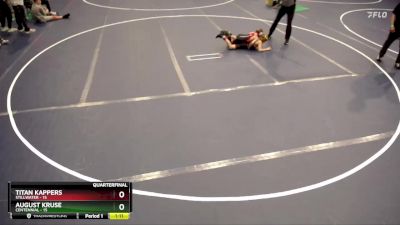 76 lbs Quarterfinals (8 Team) - August Kruse, Centennial vs Titan Kappers, Stillwater