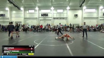 80 lbs Finals (2 Team) - Bennett Ferraro, Dog Pound vs Joey Synan, Phoenix