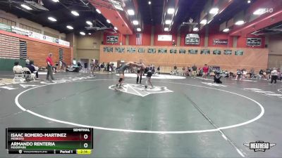 165 lbs Semifinal - Armando Renteria, Moorpark vs Isaac Romero-Martinez, Modesto