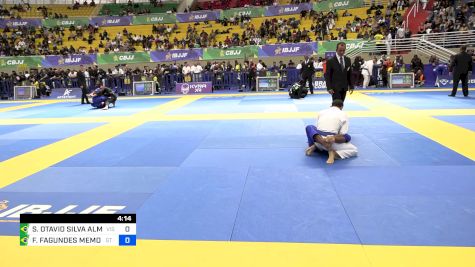 SERGIO OTAVIO SILVA ALMEIDA vs FELIPE FAGUNDES MEMORIA 2024 Brasileiro Jiu-Jitsu IBJJF