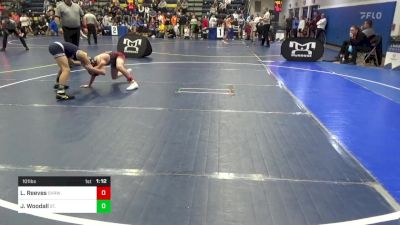 101 lbs Semifinal - Lucas Reeves, SVRWC vs John Woodall, St. Mary's