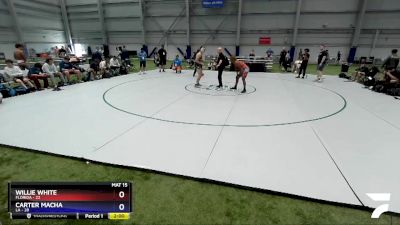 160 lbs Placement Matches (8 Team) - Willie White, Florida vs Carter Macha, LA