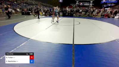 160 lbs Rnd Of 64 - Gregory Fuher, North Dakota vs Cash Bachicha, New Mexico