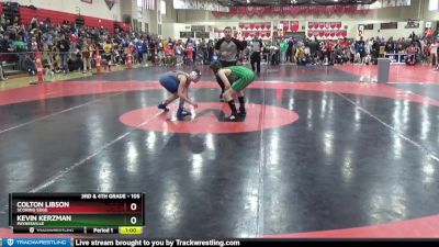 105 lbs Round 1 - Kevin Kerzman, Paynesville vs Colton Libson, Scoring Edge