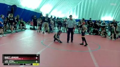 52 lbs Round 3 (8 Team) - Ayden Noel, Neighborhood Wrestling vs Calvin Wright, Rogue Wrestling