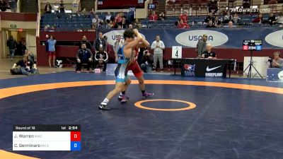 67 kg Prelims - Joe Warren, New York Athletic Club vs Calvin Germinaro, Minnesota Storm