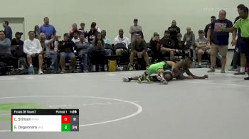 113 lbs Finals (8 Team) - Sebastian Degennaro, Minion Legends vs Cameron Stinson, Spartan RTC Elite/BOTE