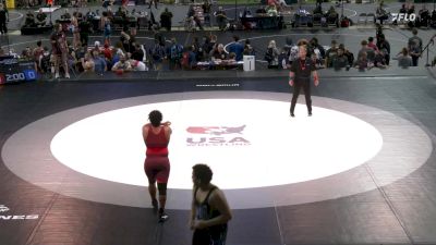 220 lbs Cons 32 #1 - Malachi Lorne, Oklahoma vs Bentley Fleshman, Virginia