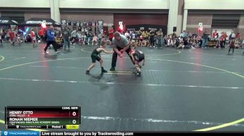 53 lbs Semis & 1st Wrestleback (8 Team) - Henry Otto, Steel Valley vs Ronan Niemer, Contenders Wrestling Academy Green