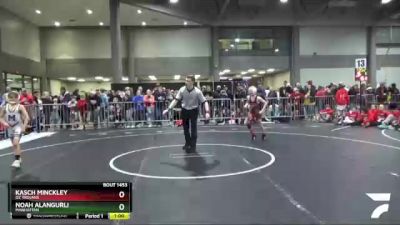 73 lbs Cons. Round 1 - Kasch Minckley, OZ Trojans vs Noah Alangurli, Manhattan