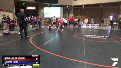 120 lbs Cons. Round 4 - Lucas Kaufman, KS vs Curtis White, TX