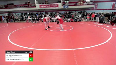 220 lbs Consolation - Sam Oppedisano, Hingham vs Michael Mastroianni, Milford