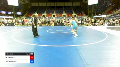 182 lbs Rnd Of 32 - Andre Leota, Utah vs Maximus Hanson, Minnesota