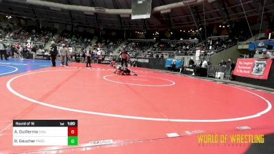 80 lbs Round Of 16 - Ausome Guillermo, CVBJJ vs Blake Goucher, Prodigy Elite Wrestling