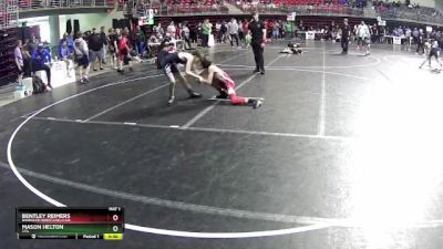 90 lbs Cons. Round 3 - Mason Helton, 2TG vs Bentley Reimers, Randolph Wrestling Club