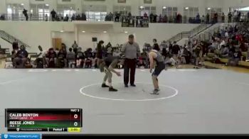 138 lbs 2nd Wrestleback (8 Team) - Reese Jones, Ola vs Caleb Benton, Locust Grove