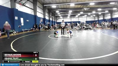 75 lbs Round 5 - Brynlee Watkins, Middleton Wrestling Club vs Mearah Tilley, Sublime Wrestling Academy