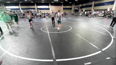 120 lbs Consi Of 64 #2 - Evan Slaughter, Bad Boys Wrestling vs Rome Garcia, Grapplers HI