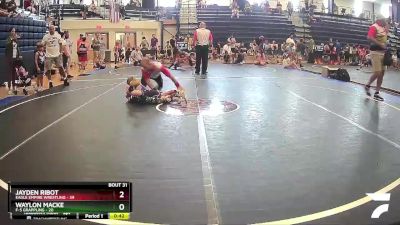 40 lbs Round 3 - Jayden Ribot, Eagle Empire Wrestling vs Waylon Macke, F-5 Grappling