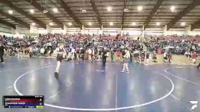 120 lbs Champ. Round 1 - Ladd Holman, UT vs Domonique Garza, WA