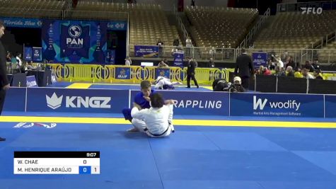 WANKI CHAE vs MATHEUS HENRIQUE ARAÚJO AZANCOT 2024 Pan Jiu Jitsu IBJJF Championship