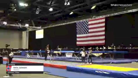Neila Johnson - Tumbling, Wasatch - 2021 USA Gymnastics Championships