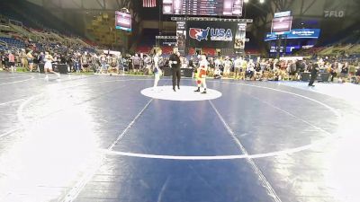 113 lbs Rnd Of 64 - Keegan Dresslar, Indiana vs Myles Beck, Iowa