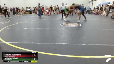 1st Place Match - Tyrone Robinson, Mighty Warriors vs Jayden Cuevas, Great Bridge