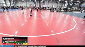 105 lbs Rd# 10- 4:00pm Saturday Final Pool - Tommy Marchetti, M2TC Blue vs Mateo Centeno, Cali Red