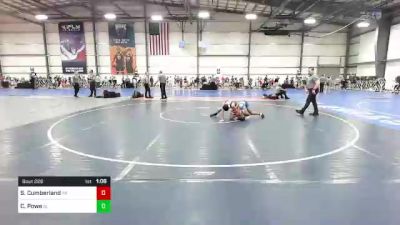 90 lbs Round Of 32 - Samuel Cumberland, PA vs Coreu Powe, AL