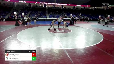 165 lbs Consi Of 32 #1 - Cameron May, Franklin County vs Dominic Jarry, Pathfinder