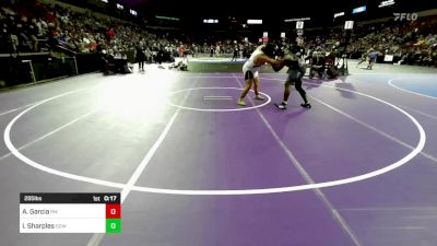 285 lbs Consi Of 16 #2 - Anthony Garcia, Rio Mesa (SS) vs Ian Sharples, Downey (SJ)