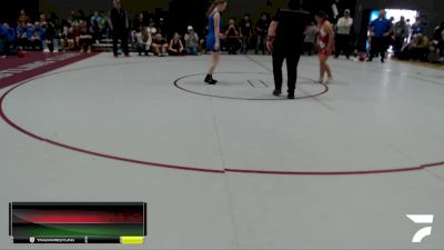 143 lbs Round 1 - Emily Alvardo, OR vs Honesty Christofferson, ID