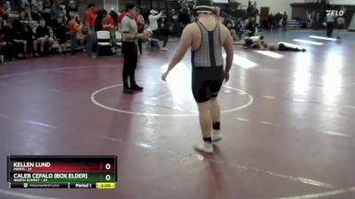 285 lbs Round 3 (8 Team) - Kellen Lund, Manti vs Caleb Cefalo (Box Elder), North Summit