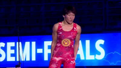 62 kg 1/2 Final - Aisuluu Tynybekova, Kyrgyzstan vs Nonoka Ozaki, Japan