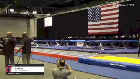 Tot Mican - Tumbling, K and L Tumbletown - 2021 USA Gymnastics Championships