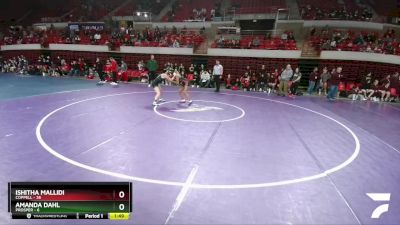 114 lbs Round 1 (16 Team) - Ishitha Mallidi, Coppell vs Amanda Dahl, Prosper