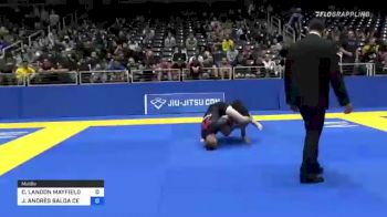 CLAY LANDON MAYFIELD vs JOSÉ ANDRÉS BALDA CEDENO 2021 World IBJJF Jiu-Jitsu No-Gi Championship