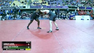 197 lbs Round 1 (16 Team) - Jordan Lewis, Wisconsin-Whitewater vs Darby McLaughlin, Castleton