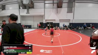 65 lbs Cons. Semi - Jason Coffel, NB Elite Wrestling Club vs Kahiau Gigi Leal, Texas