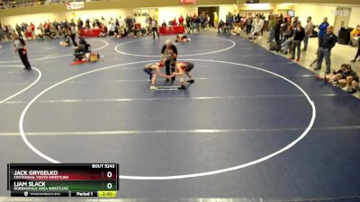 102 lbs Quarterfinal - Jack Grygelko, Centennial Youth Wrestling vs Liam Slack, Robbinsdale Area Wrestling