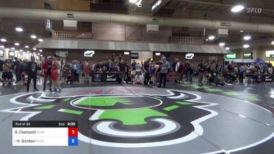 62 kg Rnd Of 32 - Gavin Ciampoli, Pennsylvania vs Hunter Gordon, Ranger 47 Wrestling Club