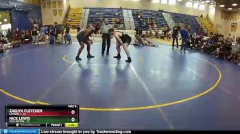 182 lbs Round 2 (8 Team) - Zaelyn Fletcher, Camden 1 vs Nick Lewis, Wellington
