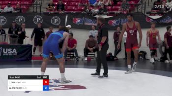 79 kg 3rd Place - Lorenzo Norman, New Jersey vs William Henckel, Blairstown Wrestling Club