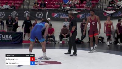 79 kg 3rd Place - Lorenzo Norman, New Jersey vs William Henckel, Blairstown Wrestling Club